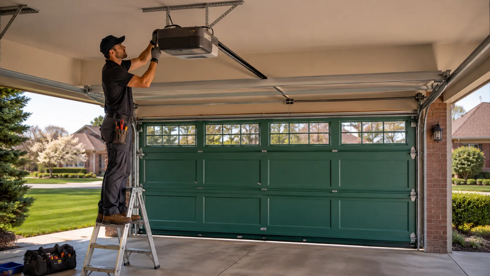 Garage door service in Mundelein
