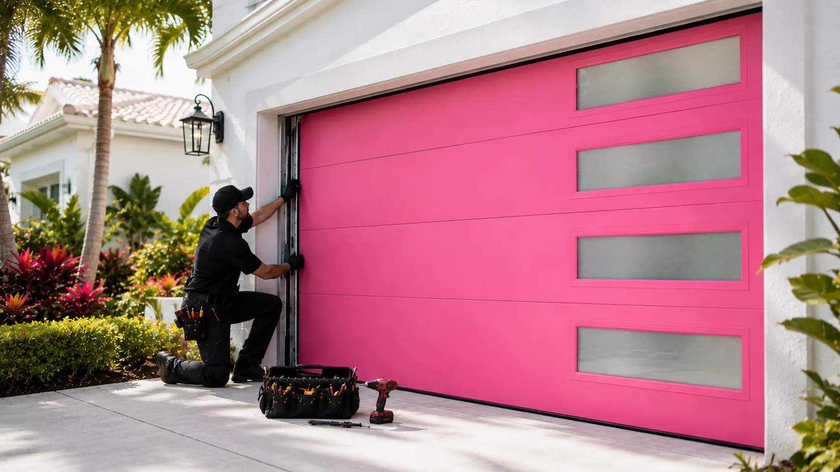 Tell us what’s wrong - Mundelein garage door service