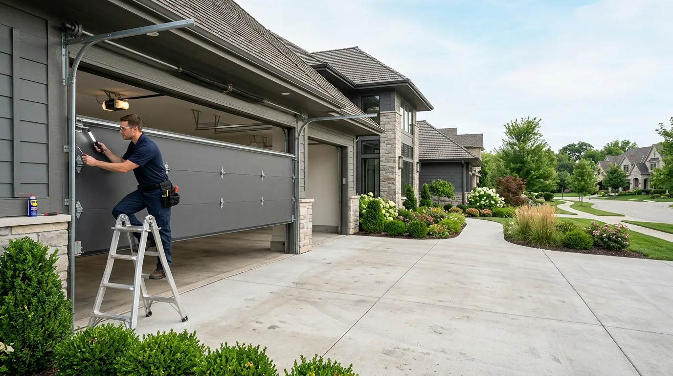 Repaired & tested - Mundelein garage door service