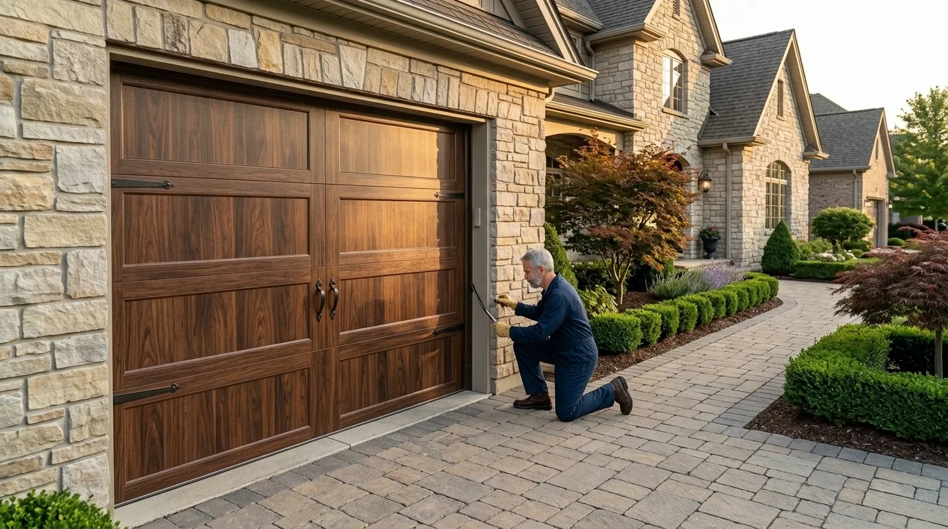 Repaired & tested - Mundelein garage door service