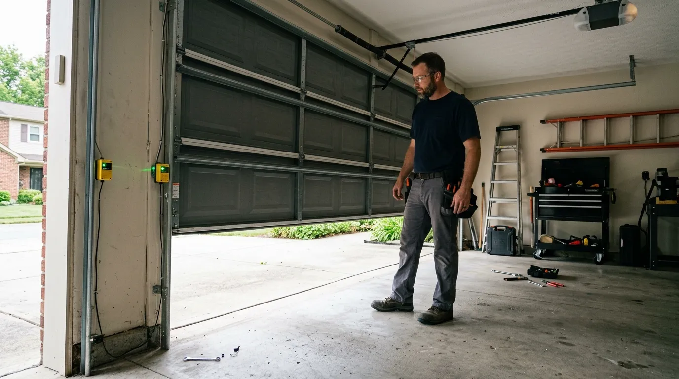 Repaired & tested - Mundelein garage door service