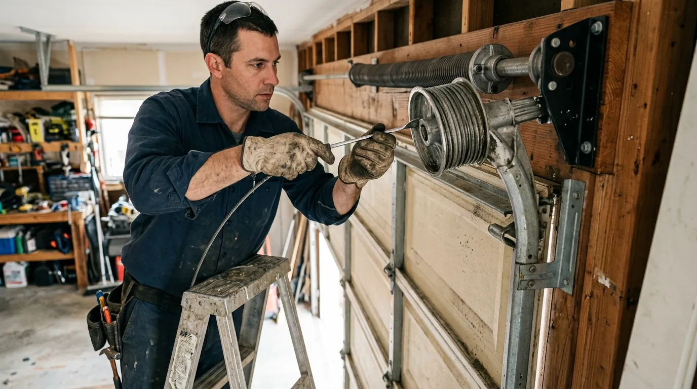 Repaired & tested - Mundelein garage door service