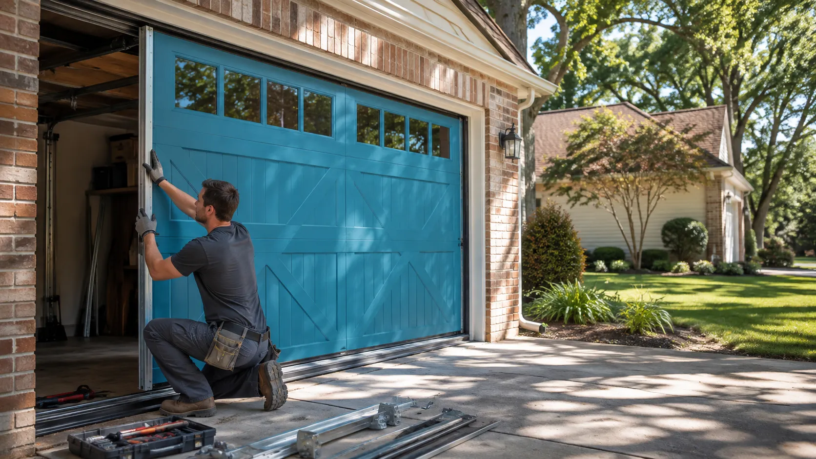 Garage doors we install